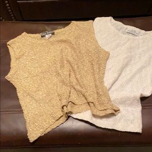 Ellen Ashley and SB Collection sleeveless tops